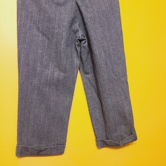 Talbots | Cropped Stretch Jeans w/ Cuffs (Size 8) - Picture 6 of 12